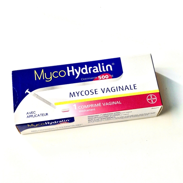 Viên đặt phụ khoa Mycohydralin 500mg Pháp