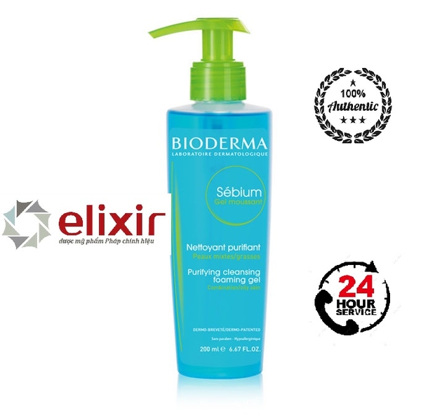 Sữa rửa mặt Bioderma Sebium Foaming Gel