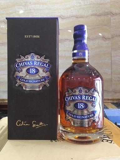 Rượu Chivas có bao nhiêu loại?