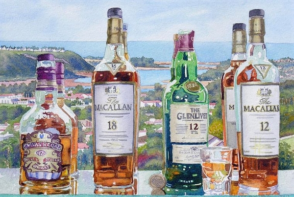 So sánh rượu Macallan và rượu Chivas dòng Scotch Whisky