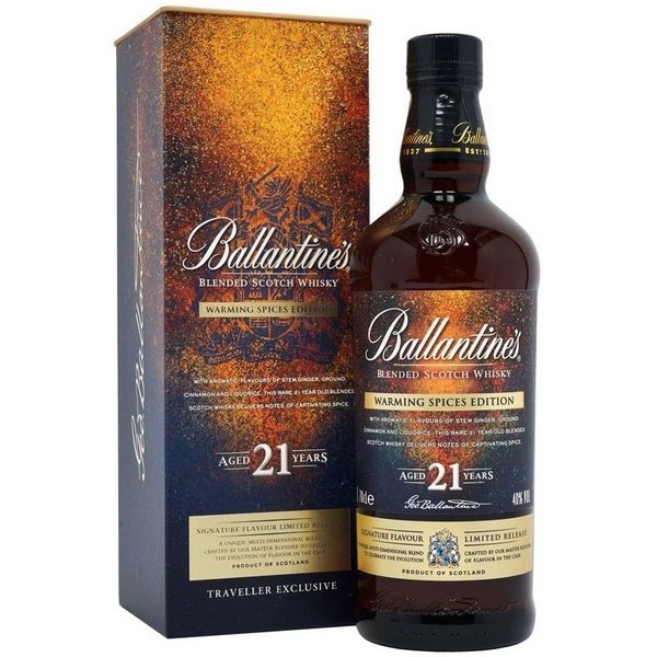 Ballantines 21 Năm Warming Spices Edition sách tay