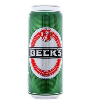 Bia Beck’s 5% – Lon 500ml – Thùng 12 Lon