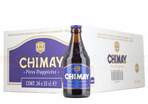 Bia CHIMAY XANH 9% – thùng 24 chai 33cl