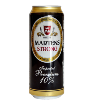 Bia Martens Strong 10% – Lon 500ml – Thùng 24 Lon