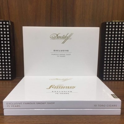 DAVIDOFF EXCLUSIVE FAMOUS SMOKE SHOP 75TH ANNIVERSARY