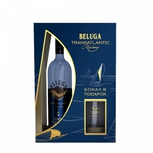 Vodka Beluga Transatlantic racing (hộp giấy kèm cốc) - Chai 700ml