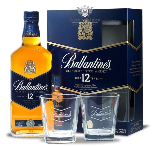 RƯỢU BALLANTINES 12YO 750ML HỘP QUÀ TẾT 2017 NEW