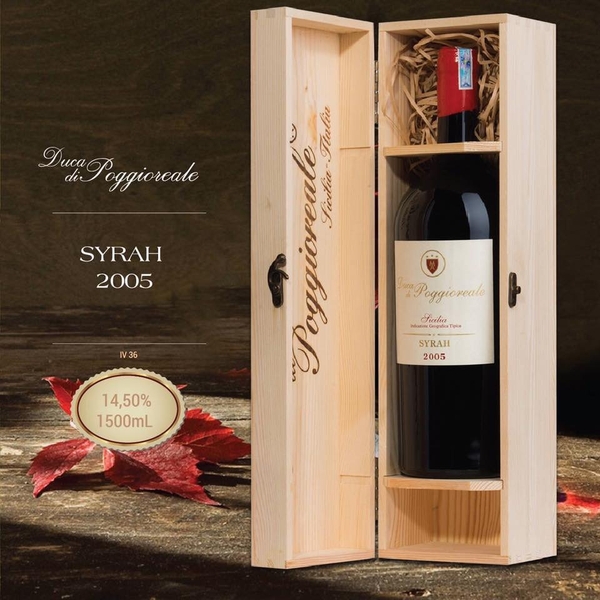 Duca Di Poggioreale – SYRAH – 2005 (IV-36) 1500ml