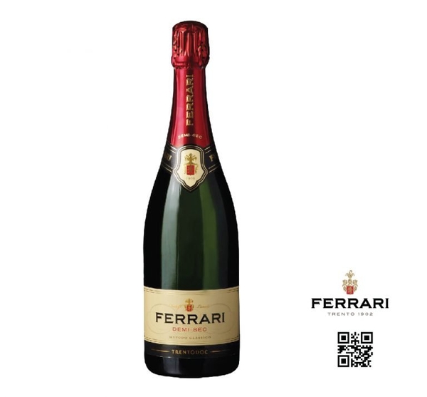Rượu vang Ferrari Demi-Sec Trentodoc-giá rẻ nhất