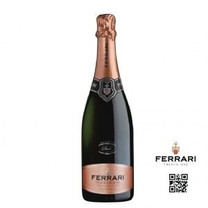 Rượu Sparkling Ferrari Maximum Rose Trentodoc