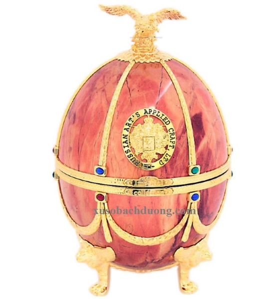 Rượu Vodka trứng Imperial Faberge màu Cẩm Thạch