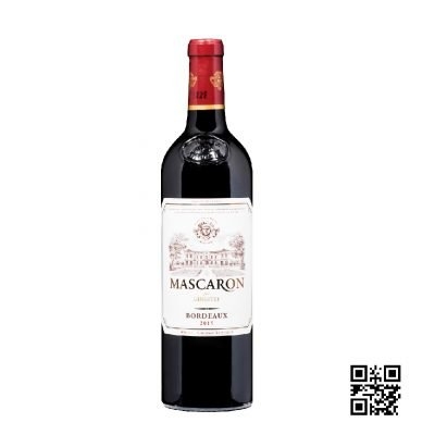 Bordeaux Mascaron Par Ginestet Merlot Cabernet Sauvignon AOP 2015 (PV-02)