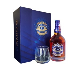 RƯỢU CHIVAS 18 BLUE SIGNATURE HỘP QUÀ 2017 (750ML / 40%)