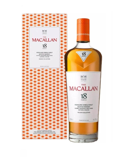 RƯỢU MACALLAN 18 NĂM - COLOUR COLLECTION-GIÁ TỐT NHẤT