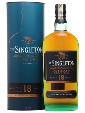 RƯỢU SINGLETON 18 NĂM GLEN ORD-CAM KẾT RƯỢU CHUẨN