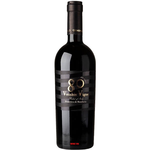 Rượu Vang 80 Vecchie Vigne Primitivo Di Manduria