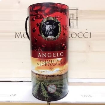 RƯỢU VANG BỊCH Ý ANGELO PRIMITIVO NEGROAMARO 3 LÍT