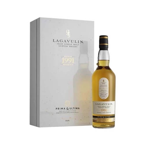 Rượu whisky lagavulin 1991 – 28 năm, prima & ultima