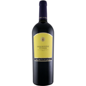 Vang Ý Sangiovese Puglia Monteverdi