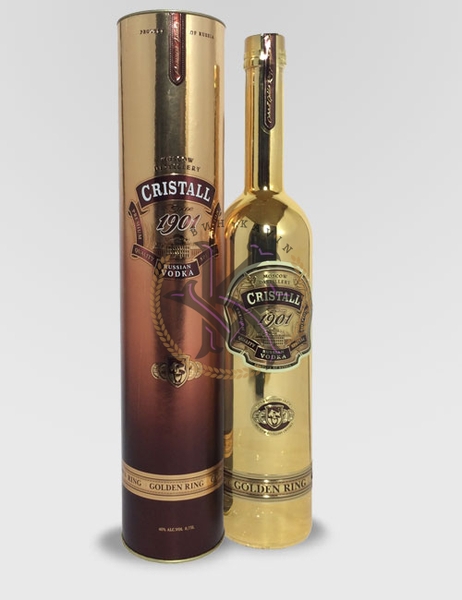 Rượu Vodka Nga Cristall 1901 Golden Ring 750ml-Giá tốt nhất