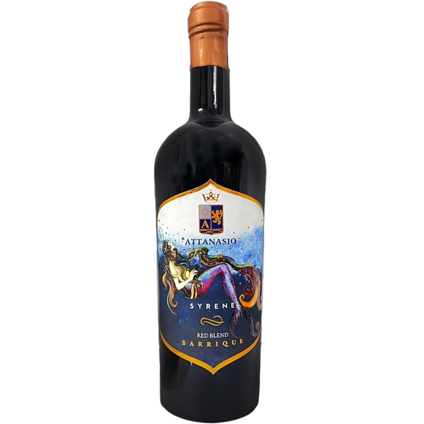 Rượu Vang Attanasio Syrene Red Blend Barrique Chính Hãng