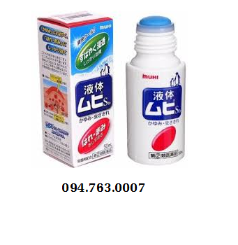 LĂN TRỊ MUỖI ĐỐT VÀ CÔN TRÙNG CẮN MUHI 50ML