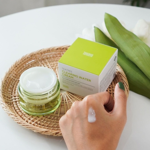 Kem Dưỡng Cấp Nước, Làm Dịu, Phục Hồi Da TENZERO TEATREE CLEARING WATER CREAM 50G