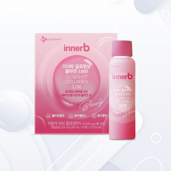 INNERB, Nước Uống Innerb Glowshot Collagen Căng Mịn Sáng Da 300ml