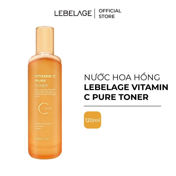 Nước hoa hồng Lebelage Vitamin C Pure Toner 120ml