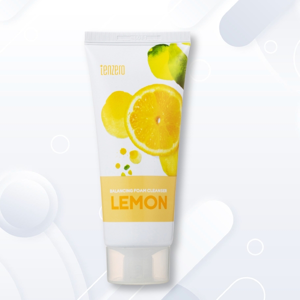 Sữa rửa mặt trái chanh TENZERO BALANCING FOAM CLEANSER LEMON 100ML