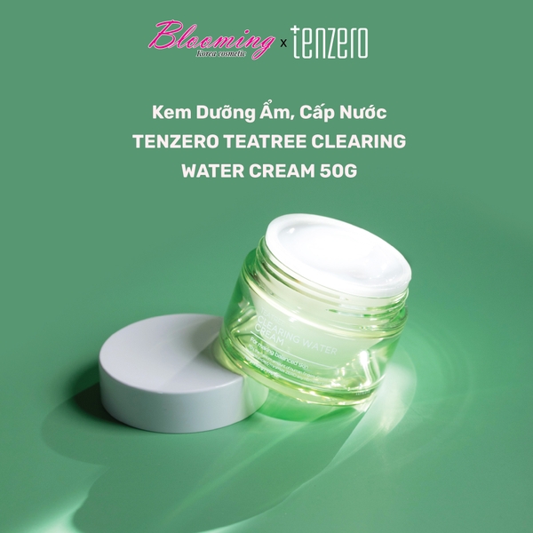 Kem Dưỡng Cấp Nước, Làm Dịu, Phục Hồi Da TENZERO TEATREE CLEARING WATER CREAM 50G