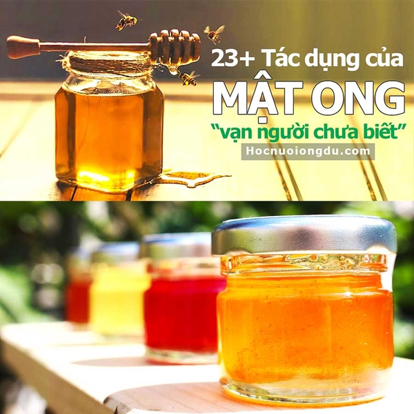 23+ Tác dụng của mật ong “vạn người chưa biết”