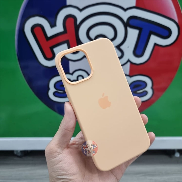 Ốp lưng chống bám bẩn Silicon Case cho IPhone 12 Pro Max / 12 Pro / 12