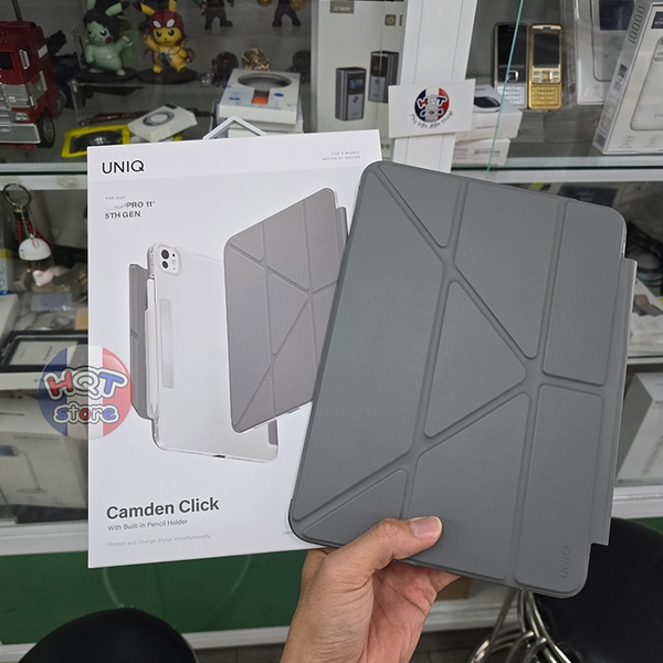 Bao da chống sốc UNIQ Camden Click iPad Pro 11 / Pro 13 inch M4 2024
