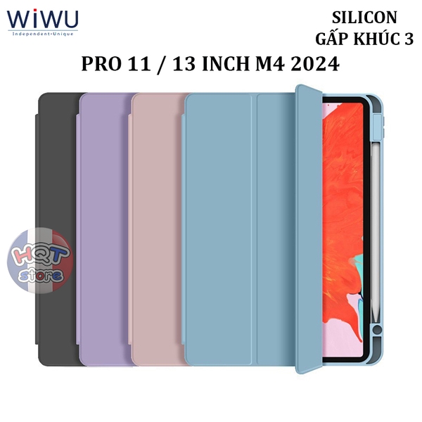Bao da chống sốc WiWU Silicon Case iPad Pro 11 / Pro 13 inch M4 2024