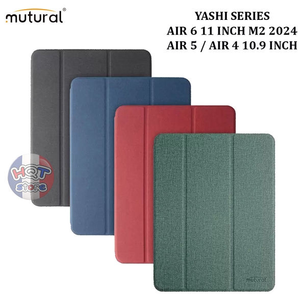 Bao da Mutural Yashi Case cho iPad Air 6 11 inch / Air 5 / 4 10.9 inch