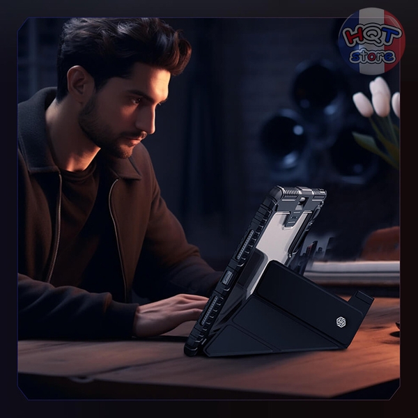 Bao da Nillkin Bumper Leather Case Pro iPad Pro 11 / 13 inch M4 2024
