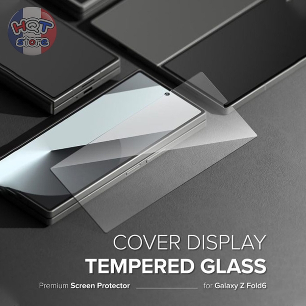 Bộ 2 kính cường lực màn Ringke Cover Display Glass Galaxy Z Fold 6