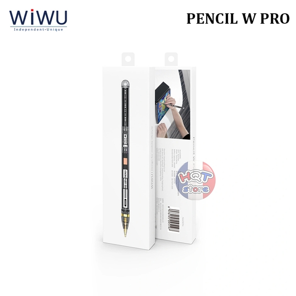 Bút cảm ứng trong suốt WiWU Pencil W Pro sạc không dây cho iPad