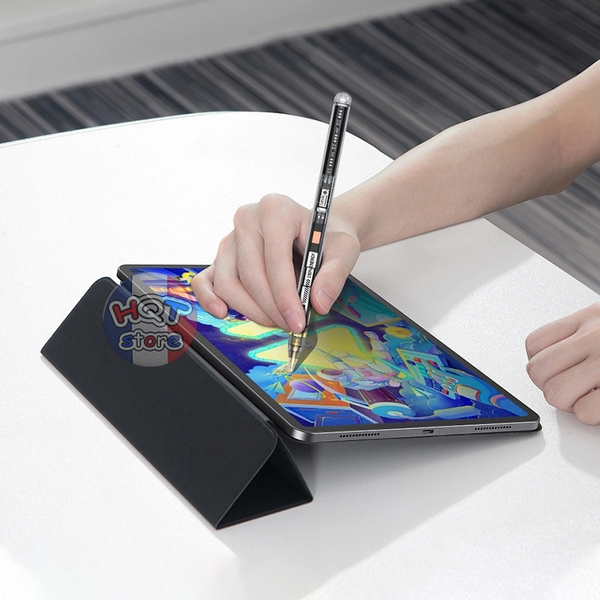 Bút cảm ứng trong suốt WiWU Pencil W Pro sạc không dây cho iPad