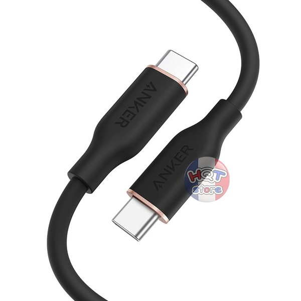 Cáp sạc nhanh C to C 100W ANKER 643 Powerline III Flow A8552 / A8553