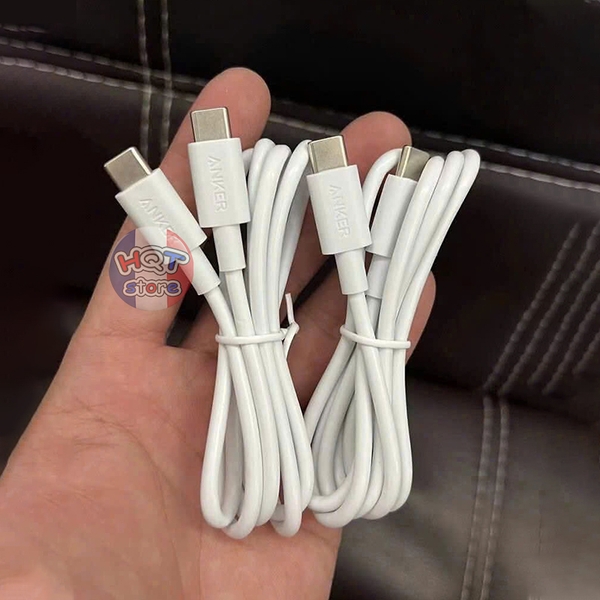 Cáp sạc nhanh C to C Anker 60W 0.9m (nobox)