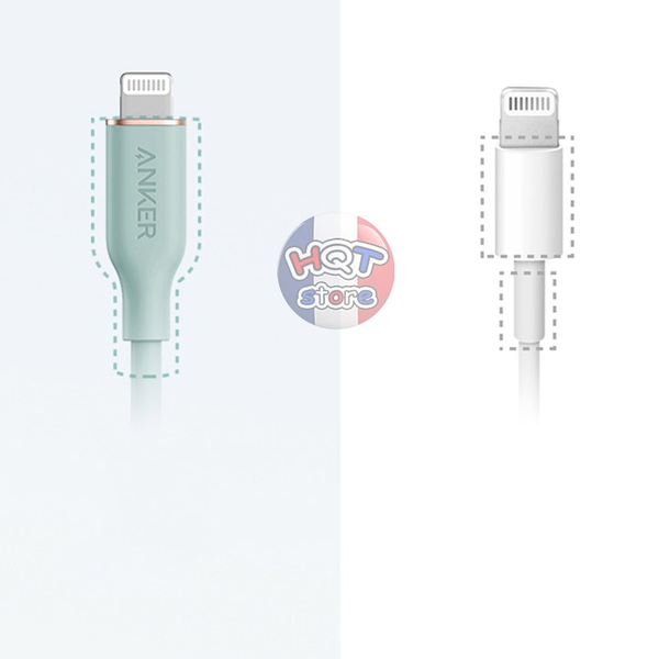 Cáp sạc nhanh C to Lightning ANKER Powerline III Flow A8662 dài 0.9m