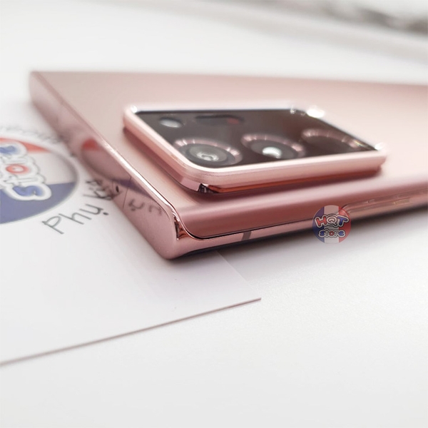 Combo kính cường lực và viền bảo vệ Camera Note 20 bằng kim loại