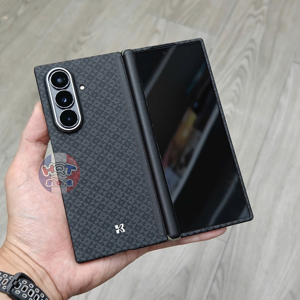 Combo kính ốp carbon Benks ArmorGrid ArmorAir Case Samsung Z Fold 7