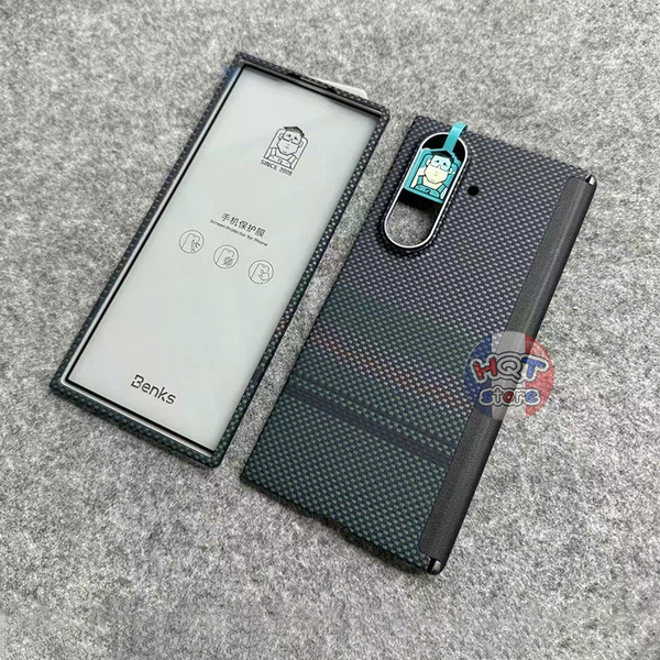 Combo kính ốp lưng carbon Benks Aurora ArmorAir Case Samsung Z Fold 7