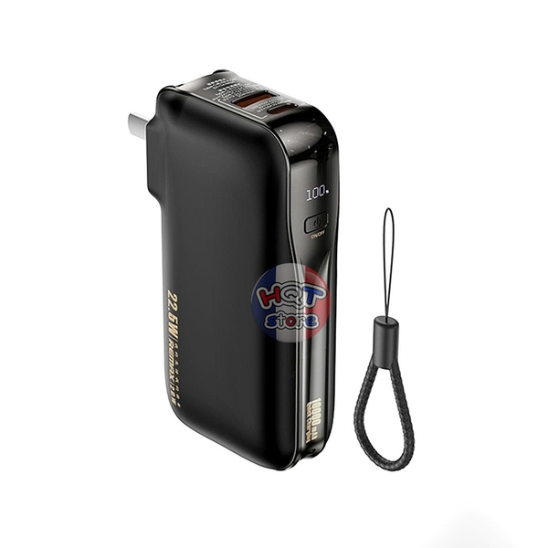 Củ sạc kiêm sạc dự phòng Remax Glory RPP-532 10000 mah PD 20W QC 22.5W