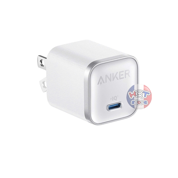 Củ sạc nhanh Anker Nano 45W GaN A2692 PD chân gập nhỏ gọn