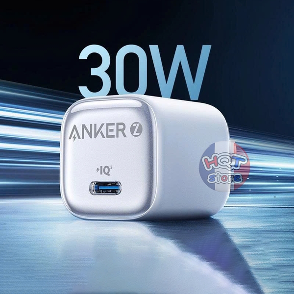 Củ sạc nhanh Anker Zolo 30W GaN A2698 PD chân gập nhỏ gọn