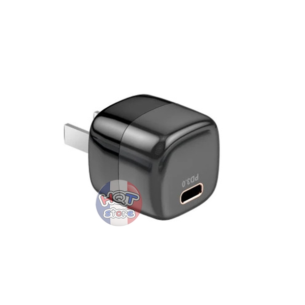 Củ sạc nhanh PD 20W WiWU Mini TP08 Fast Charger siêu nhỏ gọn